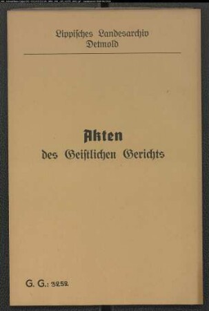 Kaufmann E. Kestner in Detmold gegen den Lehrer Dubbert in Lothe, wegen einer Geldforderung