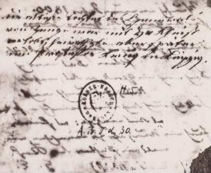 Neujahrswunsch 1800 an die Eltern Zenge