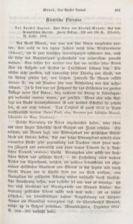 101-133 Kirchliche Literatur