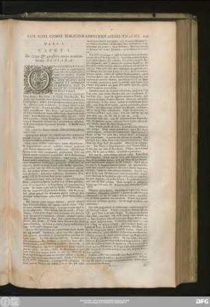 Caput I. De Scopo & occasione totius orationis tertiae Esaianae.
