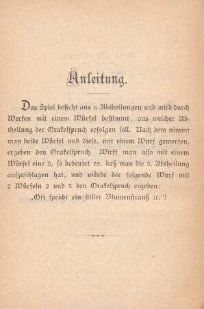 Anleitung