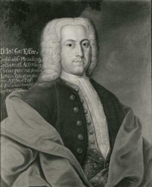Porträt Johann Georg Estor