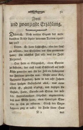 Zwei und zwanzigste Erzählung.