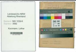 Entnazifizierung Lothar Kurzmann , geb. 08.08.1901 (Lehrer)