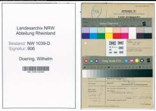 Entnazifizierung Wilhelm Doering , geb. 00.00.0000 (Wachtmeister)