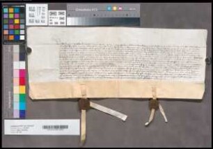 Junggraf Johann von Salm quittiert seinen Gläubigern über die Restzahlung von 13 700 Gulden.