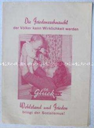 Propagandaschrift zum 10. Jahrestag der DDR