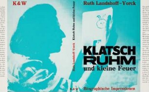 Cover Ruth Yorck's "Klatsch und Ruhm", Tearsheet