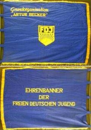 Ehrenbanner der Freien Deutschen Jugend