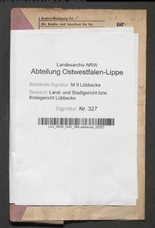Erblasser: Buchholz, Heinrich Friedrich Wilhelm; Erblasser: Schnier, Dorothee Charlotte Louise Wilhelmine: Abschluss eines Erbvertrags