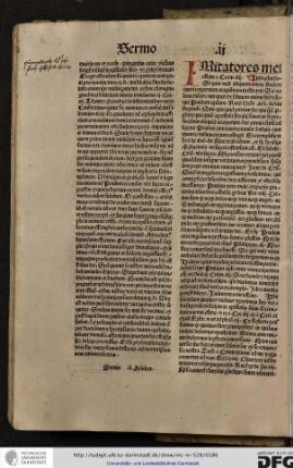 Imitatores mei estote. I Corinthios iiii. Introductio. Si quis vult aliquam artem studere querit expertum magistrum in ista arte...