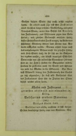 Khosru und Justinianus