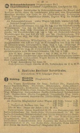 2. Südliche Berliner Vorortbahn