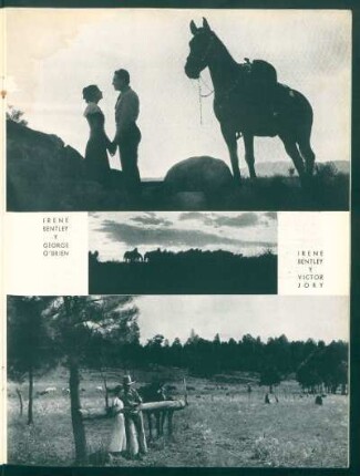 Irene Bentley y George O'Brien - Irene Bentley y Victor Jory