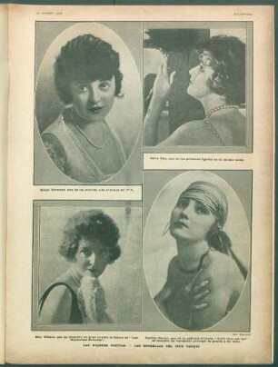 Las mujeres bonitas. : Las estrellas del cine yanqui