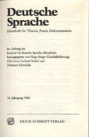 Workshop "Gesprächsanalyse in praktischer Absicht"