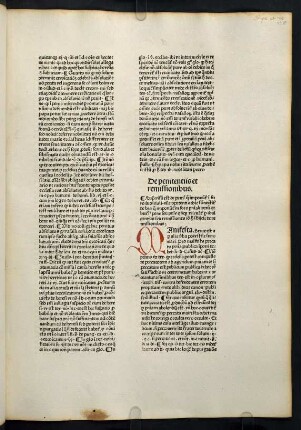 De penitentiis et remissionibus. ...