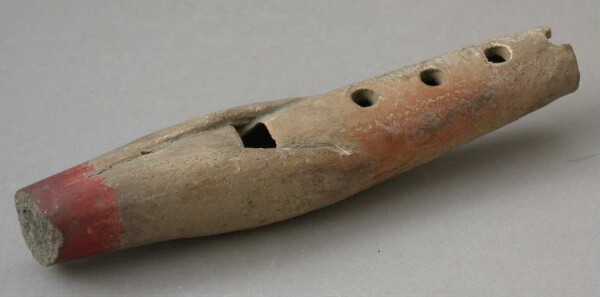 Clay flute (fragment)