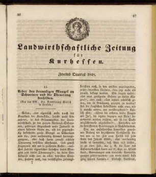 Zweites Quartal 1848