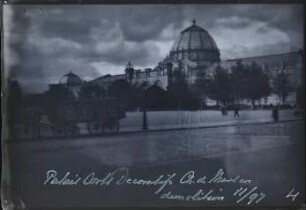 Paris. Marsfeld. Palais des Beaux Arts