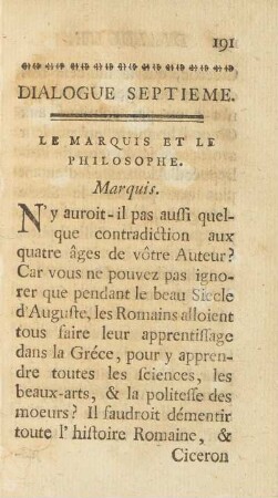 Dialogue Septieme.