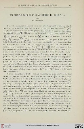 37: Un exemple saïte de la transcription Ria pour ra