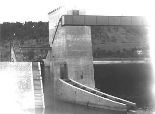 Staustufe Limbach/Main im Bau