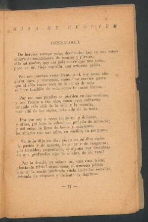 Genealogía