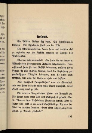 133-149, 7. Urlaub