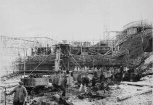 Baugrube Kraftwerk Kochendorf