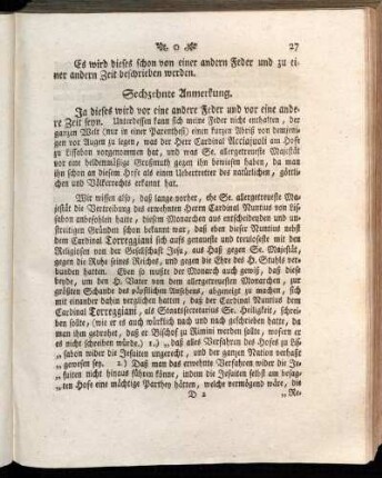 Sechzehnte Anmerkung. - Zwey und zwanzigste Anmerkung.