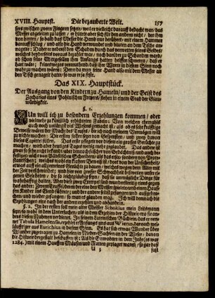 Das XIX. Hauptstück.