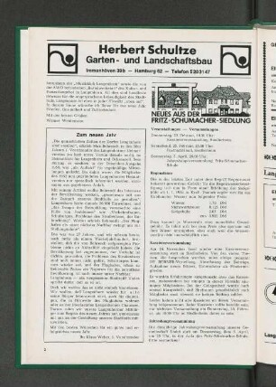 Veranstaltungen - Versammlungen