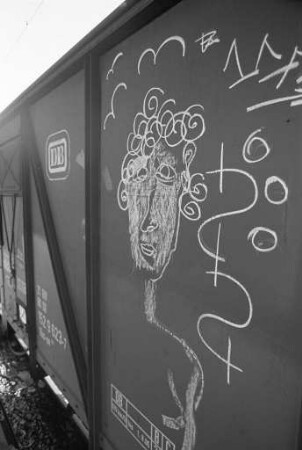 "Kunst am Waggon" bei der Deutschen Bundesbahn