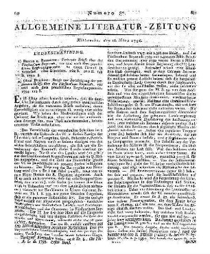 [Hager, J.]: Reise von Warschau über Wien nach der Hauptstadt von Sicilien. Breslau u. Leipzig 1795