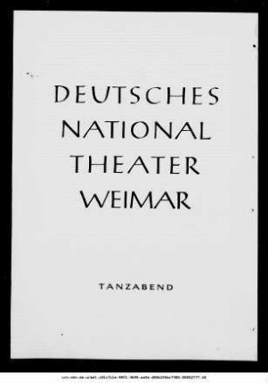 Aufforderung zum Tanz