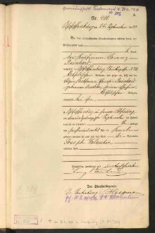 Standesamtsbuch der Stadt Aschaffenburg: Geburten 365/1900 - 184/1901