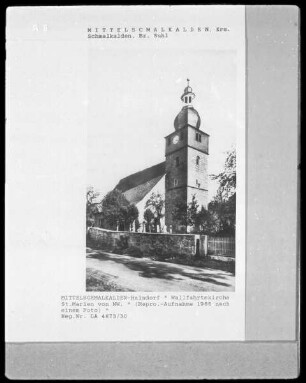 Evangelische Filialkirche Sankt Marien und Zum Heiligen Kreuz