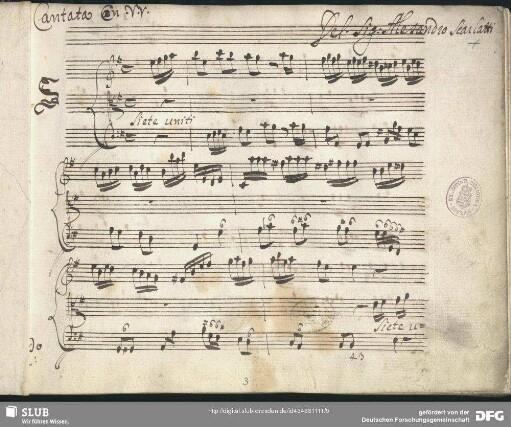 Alessandro Scarlatti - Siete uniti a tormentarmi