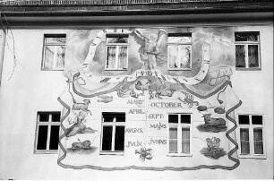 Sonnenuhr am Rathaus in St. Blasien