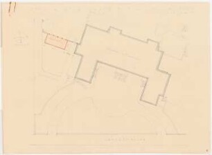 Villa Joachim von Ribbentrop, Berlin-Dahlem Umbau: Lageplan 1:100