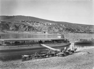 Flussansicht : Blick auf den Schilka bei Stretensk