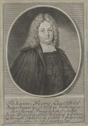 Bildnis des Johann Georg Leuckfeld