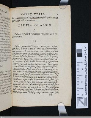 Tertia Classis