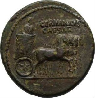 Münze, Dupondius, 37 - 41