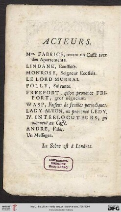 Acteurs