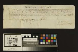 Mainz (St. Klara): Papst Benedikt verleiht dem Kloster St. Klara einen Ablass