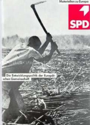 Informationsschrift der SPD zur Arbeit des Europaparlaments