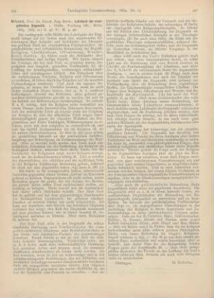 339-340 [Rezension] Nitzsch, Friedr. Aug. Berth., Lehrbuch der evangelischen Dogmatik. 1. Hälfte