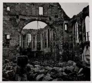 Nürnberg, Wöhrd, Ruine der St. Bartholomäus Kirche